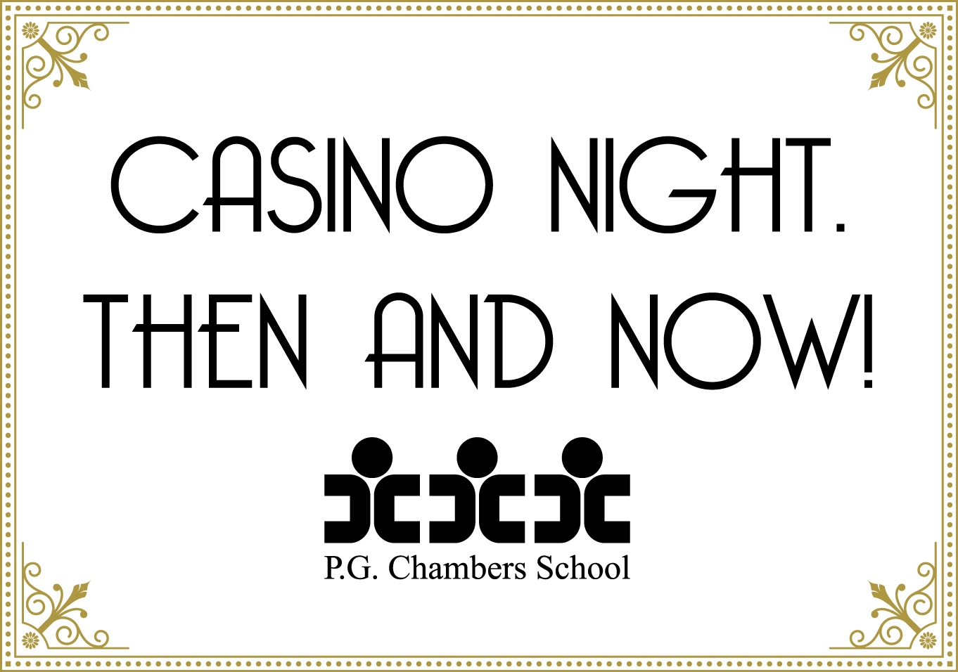 Casino Night. Then and Now