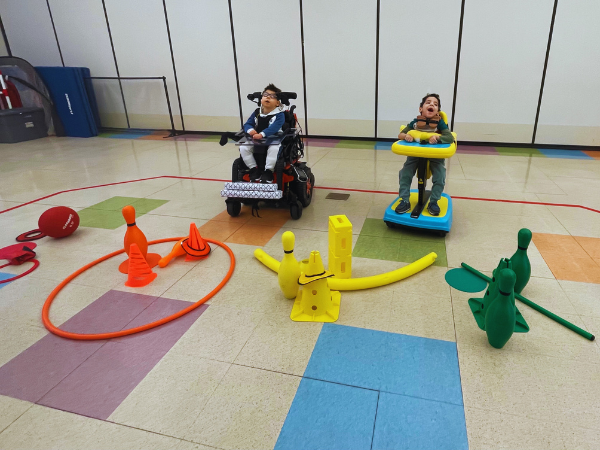 Ready, Set, Play! Students Learn Mobility Skills During Recess With Friends